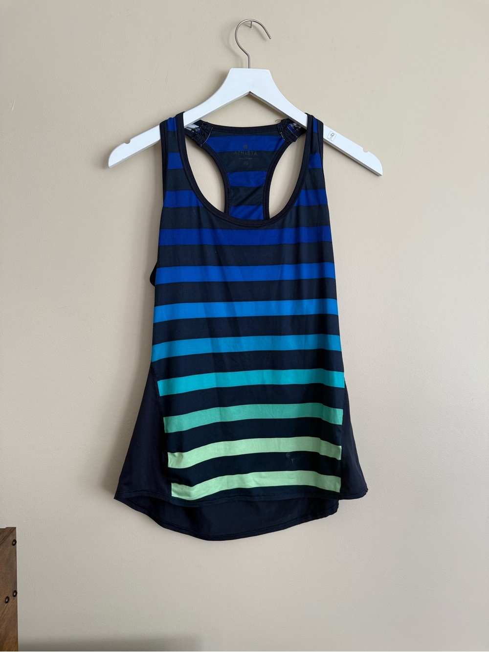 Athleta Striped Tank Top Size XS